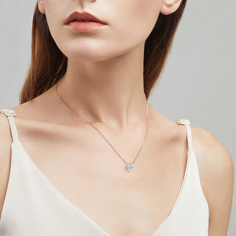 Solstice Necklace (1-5CT)